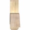 Ekena Millwork Bellingham Rough Sawn Timber Gable Bracket, Douglas Fir, 108"W x 18"H x 6"D x 6"F, 4/12 Pitch GBW108X18X0606BEL00RDF - alternate 3